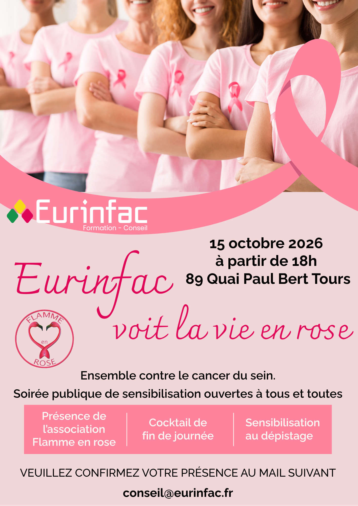 Soirée Octobre Rose Eurinfac